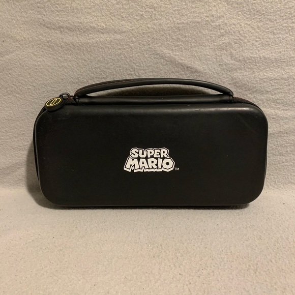 Super Mario kana case red nintendo switch storage carrying case - Picture 2 of 7
